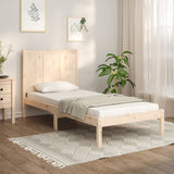vidaXL Bedframe zonder matras massief grenenhout 120x190 cm