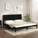 vidaXL Cadre de lit sans matelas massief vert 120x190 cm