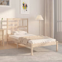 vidaXL Cadre de lit massif hout 75x190 cm
