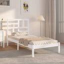 vidaXL Cadre de lit massif hout 75x190 cm