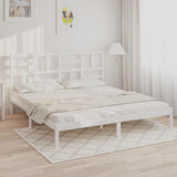 vidaXL Bed Frame Solid Wood 75x190 cm