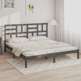 vidaXL Bed Frame Solid Wood 75x190 cm