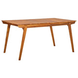 vidaXL Tuintafel 150x90x75 cm massief acaciahout