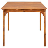 vidaXL Tuintafel 150x90x75 cm massief acaciahout