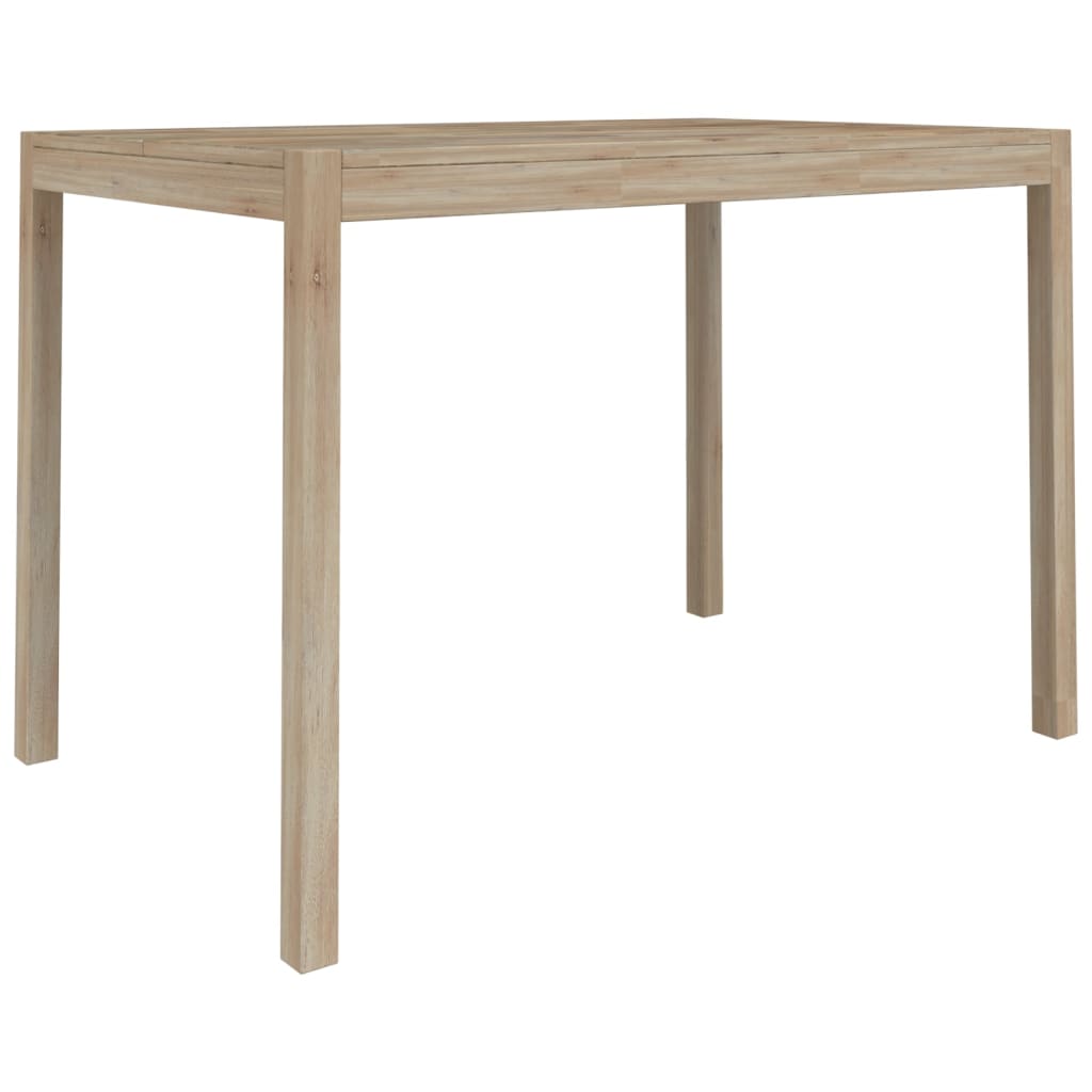 vidaXL 5-piece Dining Set Solid Acacia Wood