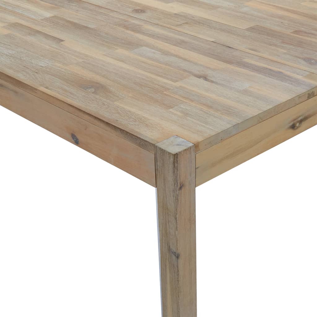 vidaXL 5-piece Dining Set Solid Acacia Wood