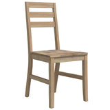 vidaXL 5-piece Dining Set Solid Acacia Wood