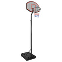 vidaXL Support de basket-ball 282-352 cm polyéthylène blanc