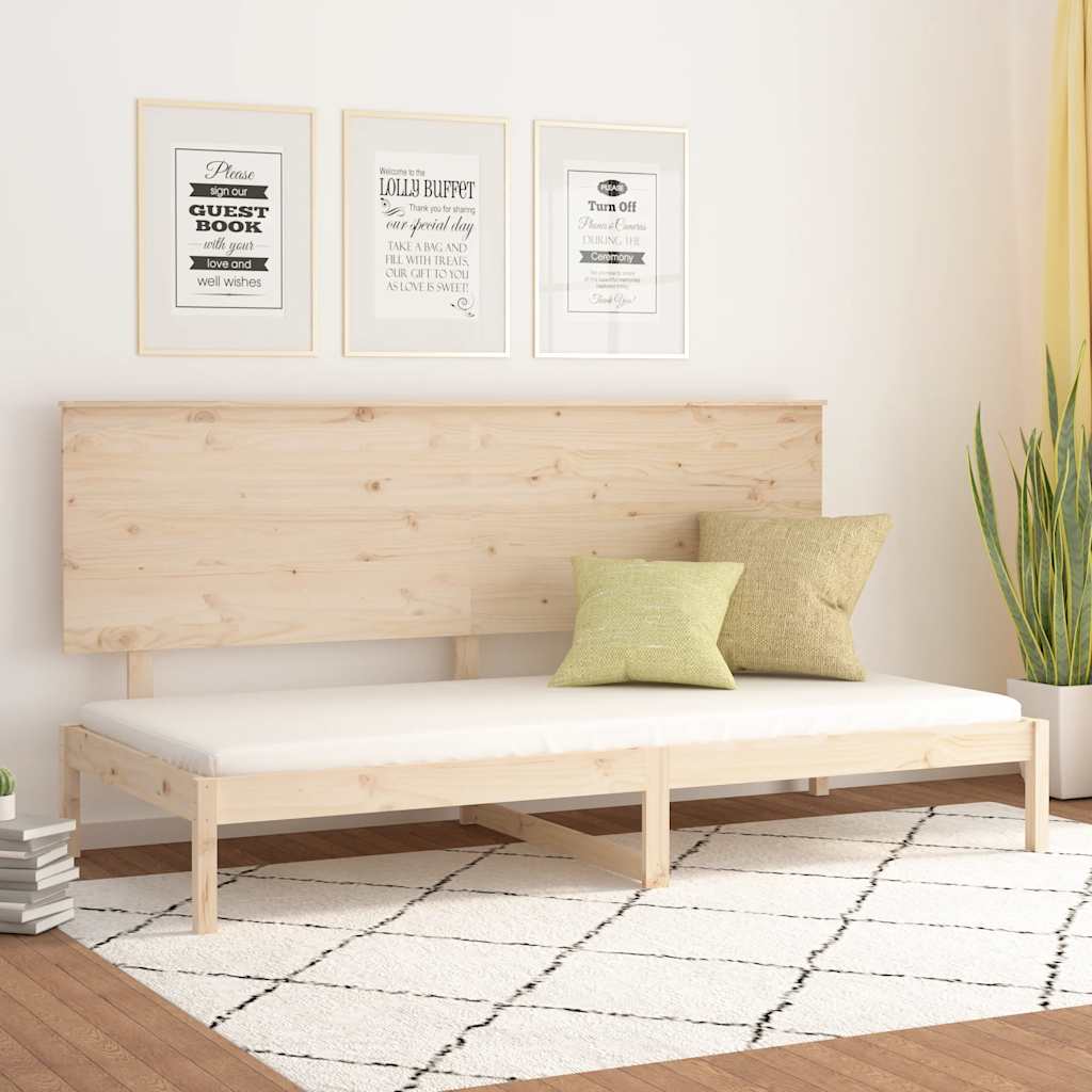 vidaXL Slaapbank zonder matras 90x200 cm massief grenenhout