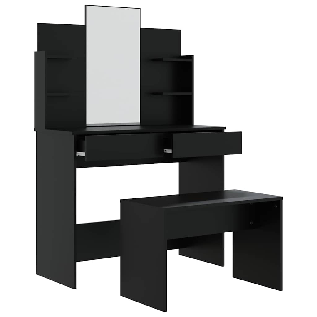 vidaXL Kaptafelset 96x40x142 cm wit
