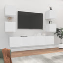 vidaXL Ensemble de meubles TV 6 personnes sans esprit