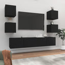 vidaXL Ensemble de meubles TV 6 personnes sans esprit