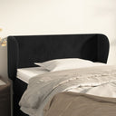 vidaXL Headboard with Edges 83x23x78/88 cm Velvet Light Grey