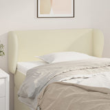 vidaXL Headboard with Edges 83x23x78/88 cm Faux Leather Black