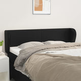 vidaXL Headboard with Edges 83x23x78/88 cm Faux Leather Black