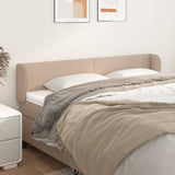 vidaXL Headboard with Edges 83x23x78/88 cm Faux Leather Black