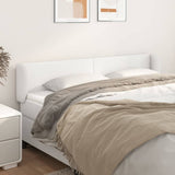 vidaXL Headboard with Edges 83x23x78/88 cm Faux Leather Black