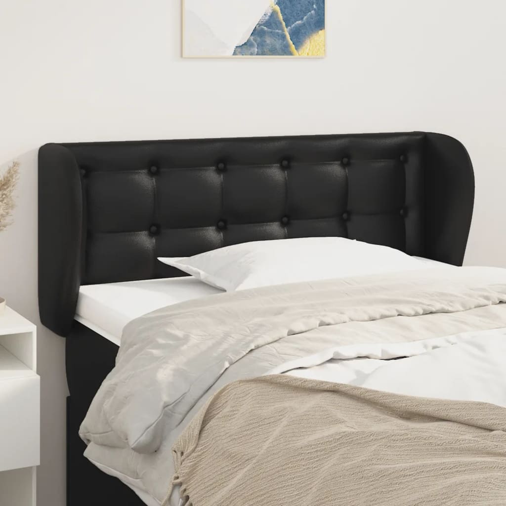 vidaXL Porte-bagages avec randen 83x23x78/88 cm art noir