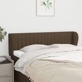 vidaXL Hoofdbord met randen 83x23x78/88 cm stof lichtgrijs