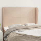 vidaXL Headboard with Edges 83x23x78/88 cm Faux Leather Black