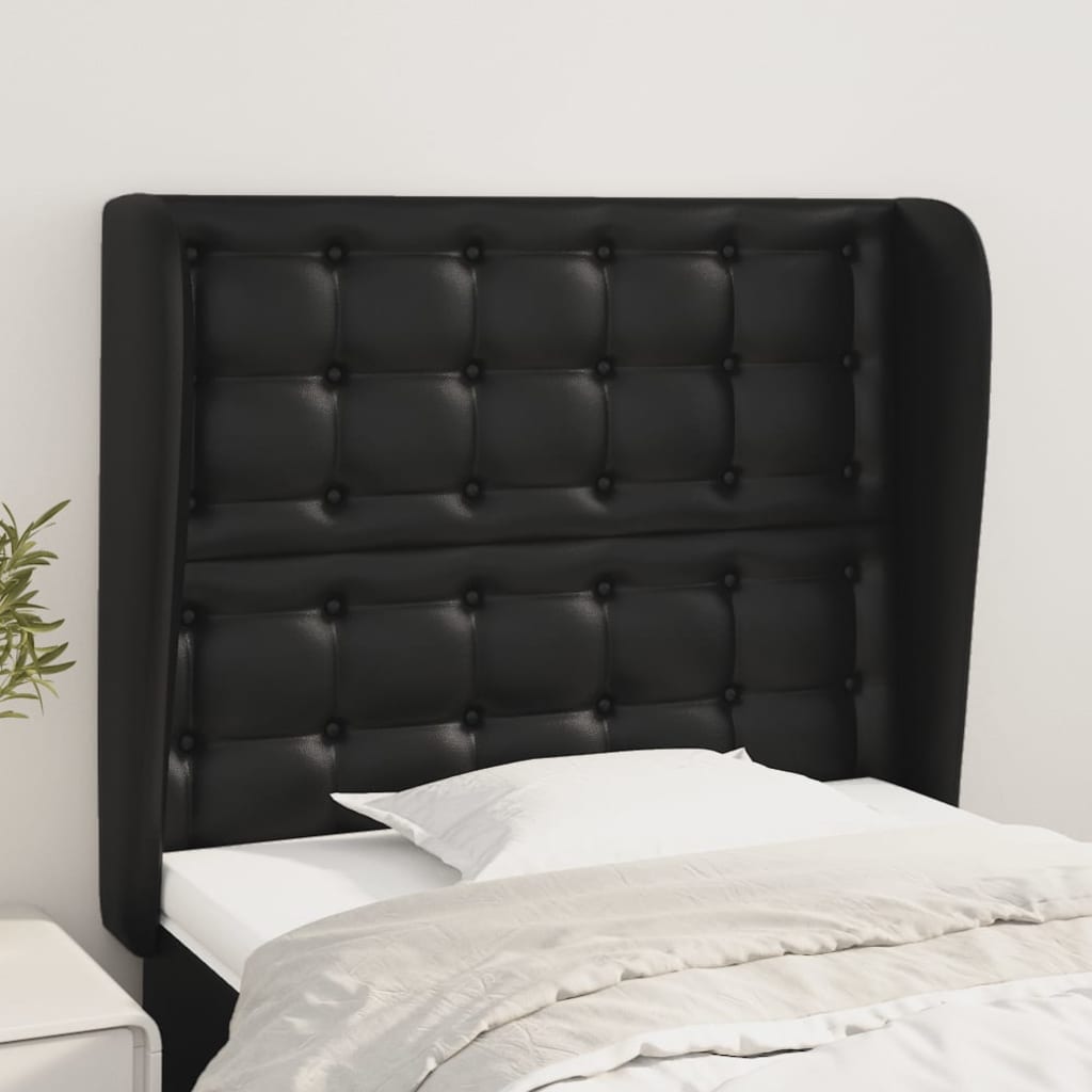 vidaXL Porte-bagages avec randen 83x23x78/88 cm art noir