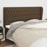 vidaXL Hoofdbord met randen 83x23x78/88 cm stof lichtgrijs