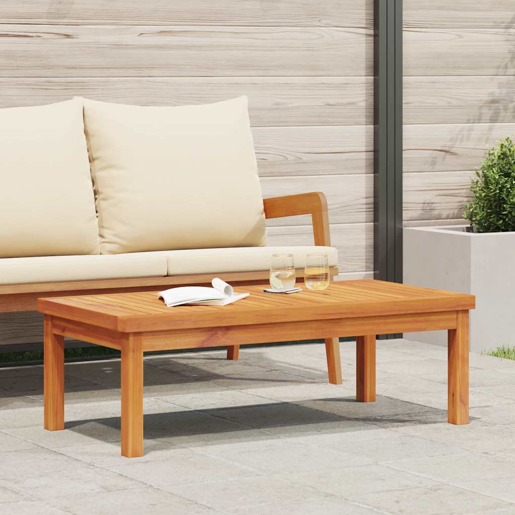 vidaXL Salontafel 100x50x33 cm massief acaciahout