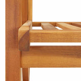 vidaXL Rocking Chair Solid Acacia Wood