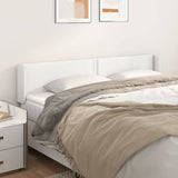 vidaXL Hoofdbord met randen 83x16x78/88 cm kunstleer zwart