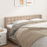 vidaXL Hoofdbord met randen 83x16x78/88 cm kunstleer zwart