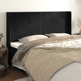 vidaXL Headboard with Edges 83x16x78/88 cm Velvet Light Gray