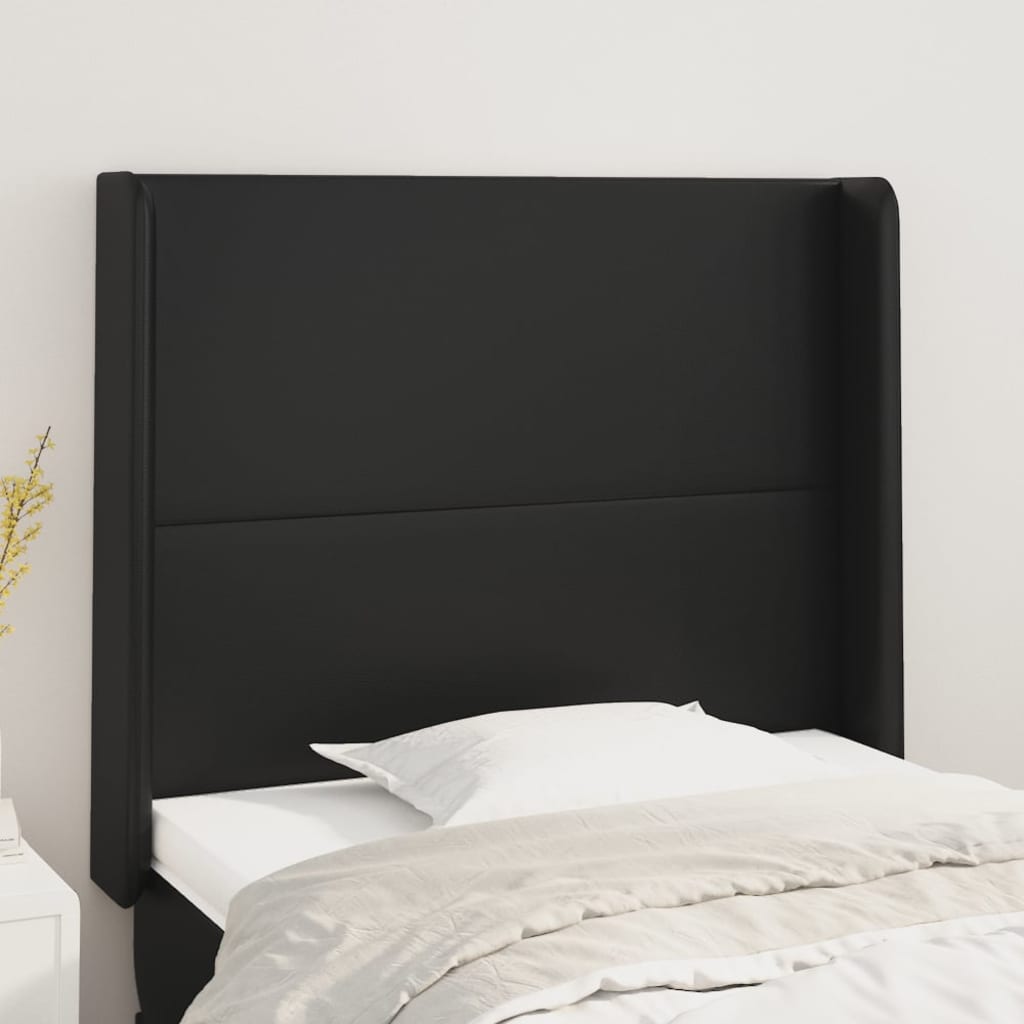 vidaXL Bord de toit avec randen 83x16x78/88 cm art noir