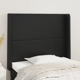 vidaXL Bord de toit avec randen 83x16x78/88 cm art noir