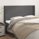 vidaXL Bord de toit avec randen 83x16x78/88 cm art noir