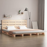 vidaXL Bedframe zonder matras massief grenenhout 90x200 cm