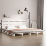 vidaXL Bedframe zonder matras massief grenenhout 90x200 cm
