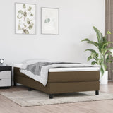 vidaXL Boxspring bed 80x200 cm stof lichtgrijs