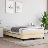vidaXL Boxspring bed 80x200 cm stof lichtgrijs
