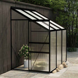vidaXL Tuinkas 3,97 m³ aluminium antracietkleurig