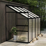 vidaXL Tuinkas 3,97 m³ aluminium antracietkleurig