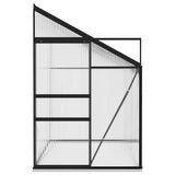 vidaXL Tuinkas 3,97 m³ aluminium antracietkleurig