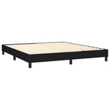 vidaXL Boxspring bed 80x200 cm stof lichtgrijs