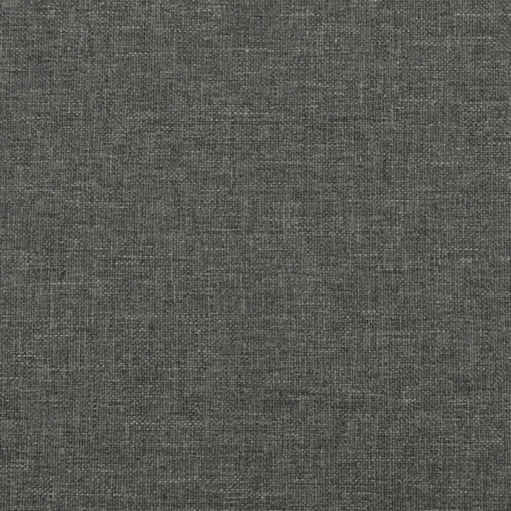 vidaXL Box spring bed 80x200 cm fabric light grey