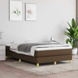 vidaXL Box spring bed 80x200 cm fabric light grey