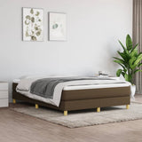 vidaXL Box spring bed 80x200 cm fabric light grey