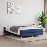 vidaXL Box spring bed 80x200 cm fabric light grey
