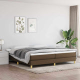 vidaXL Box spring bed 80x200 cm fabric light grey