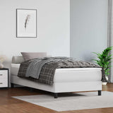 vidaXL Boxspring bed kunstleer zwart 80x200 cm