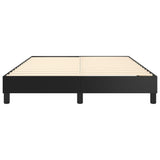 vidaXL Boxspring bed kunstleer zwart 80x200 cm