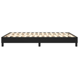 vidaXL Boxspring bed kunstleer zwart 80x200 cm